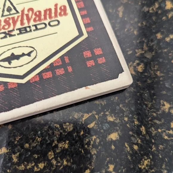 Woolrich Collab limited Edition Pennsylvania Tuxedo Coaster Set - Picture 7 of 8